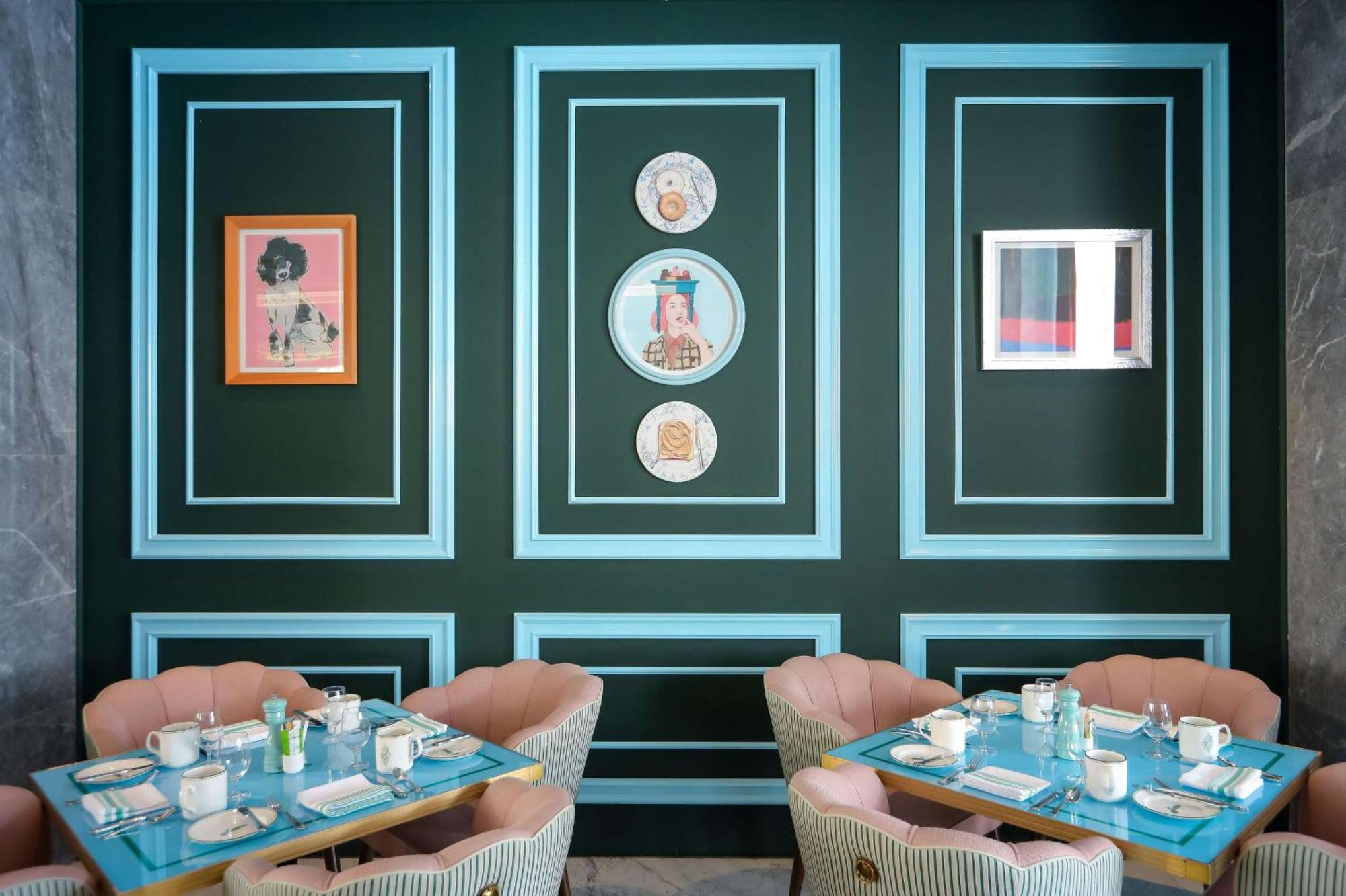 Mansard Riyadh, A Radisson Collection Hotel ภายนอก รูปภาพ The interior of the restaurant
