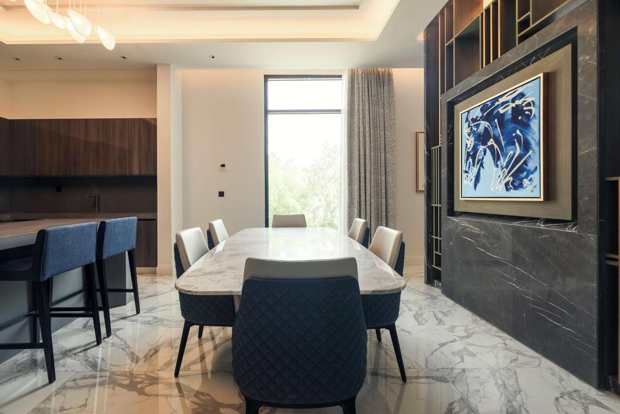 Mansard Riyadh, A Radisson Collection Hotel ภายนอก รูปภาพ The dining room